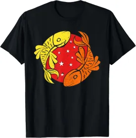 Astrological Sign Horoscope Pisces Astrology Zodiac Sign T-Shirt