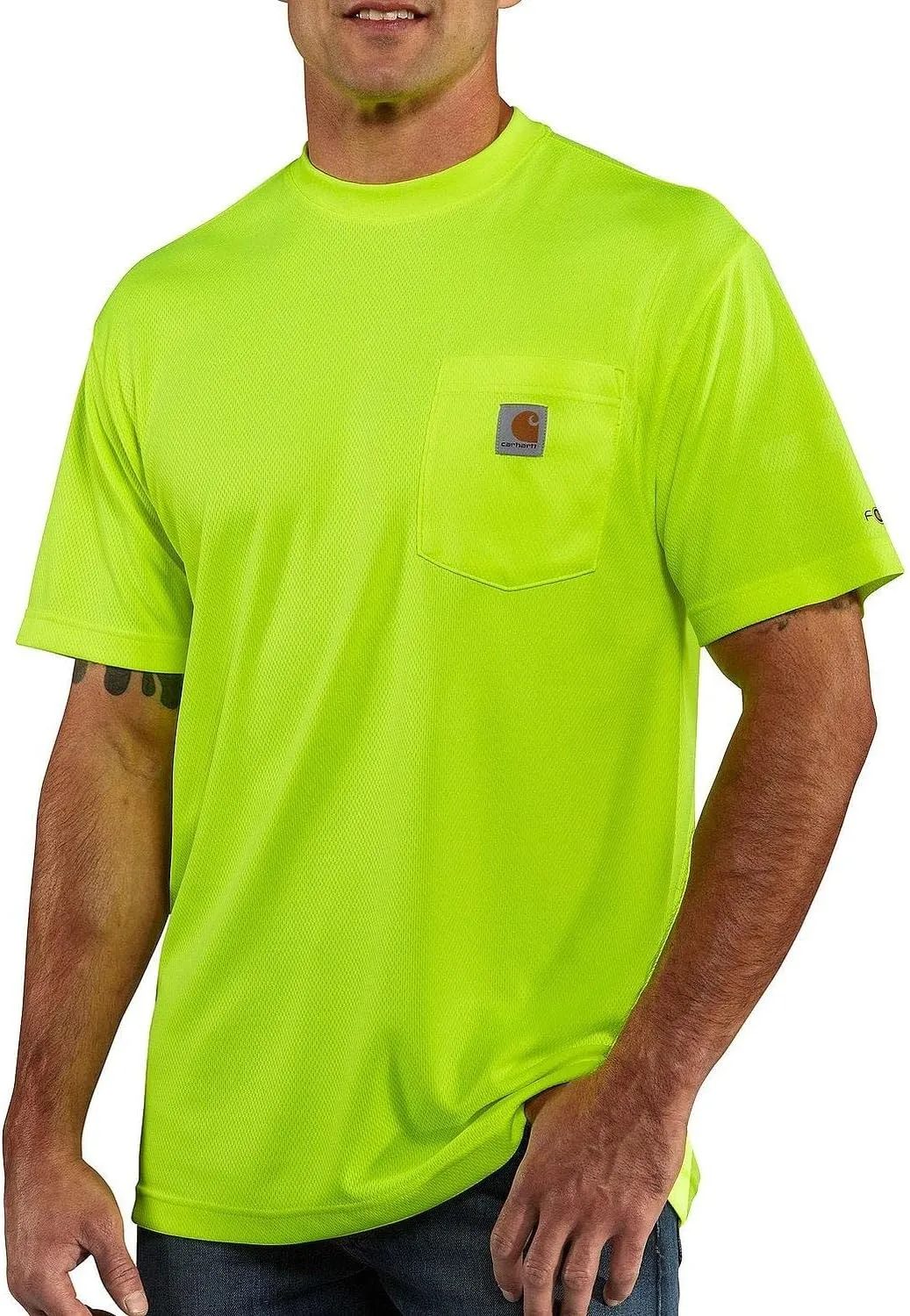 Carhartt Men's 100493 Force Color Enhanced Short Sleeve T-Shirt