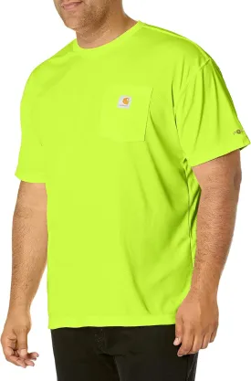Carhartt Men's 100493 Force Color Enhanced Short Sleeve T-Shirt