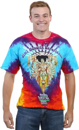 Liquid Blue Men's Jimi Hendrix Axis Bold As Love T-Shirt