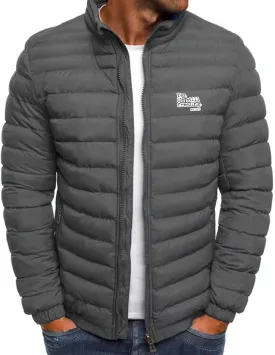 Puffer Jacket Men Lightweight Packable Down Jacket Zip up Quilted Jacket Windproof Insulated Jacket Warm Winter Coat
