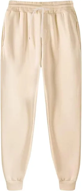 Sweatpants for Men Joggers, Mens Casual Sweatpants with Pockets Stretch Waist Tapered Trousers Athletic Outdoor Pants
